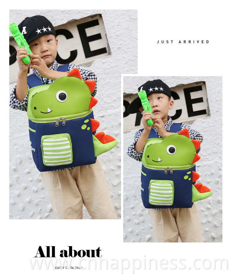 Kindergarten Schoolbag Children's Anti-lost Cartoon Creative DIY Stereo School Backpack Boy Girl 3D Cartoon Baby Backpack Cute